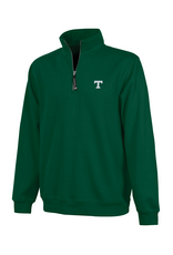 League Youth Crosswind 1/4 zip Green