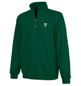 League Youth Crosswind 1/4 zip Green
