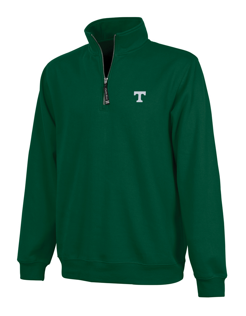 League Youth Crosswind 1/4 zip Green