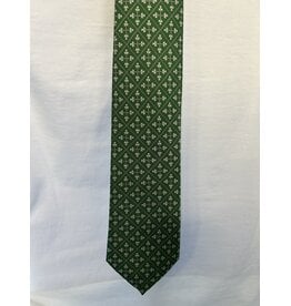 Candor Threads New Shamrock Design Tie Woven Silk