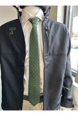 Candor Threads New Shamrock/power T Design Tie Woven Silk