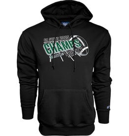 Blue 84 2025 State Football Champions Black Hoodie