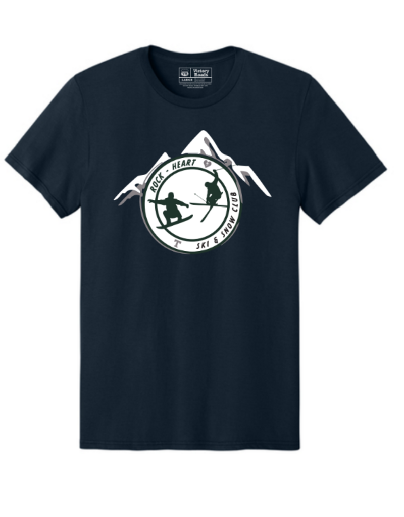 Digital Promotions Ski Club Navy Tee Sacred Heart