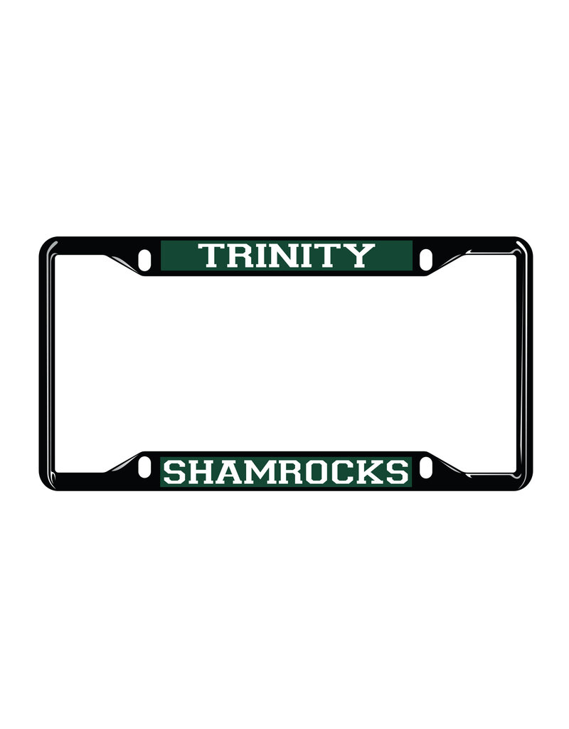 Jardine Trinity/Shamrock  License Plate Frame Black