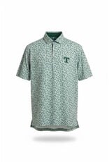 Horn Legend Performance Green Lacrosse Pattern HL1114 Polo