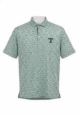 Horn Legend Performance Green Lacrosse Pattern HL1114 Polo