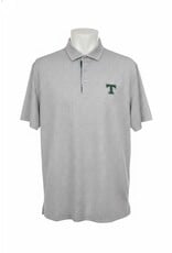 Horn Legend Performance Green Football Pattern Polo