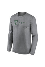 Nike Nike Legend Dark Heather Dri Fit Long Tee