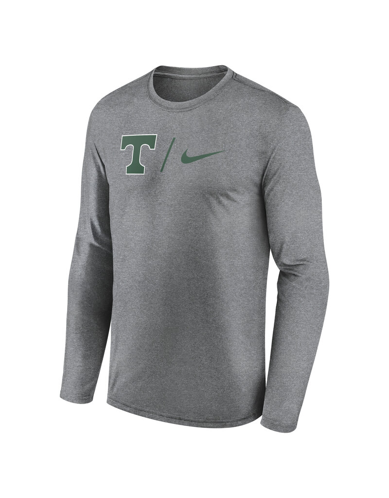 Nike Nike Legend Dark Heather Dri Fit Long Tee