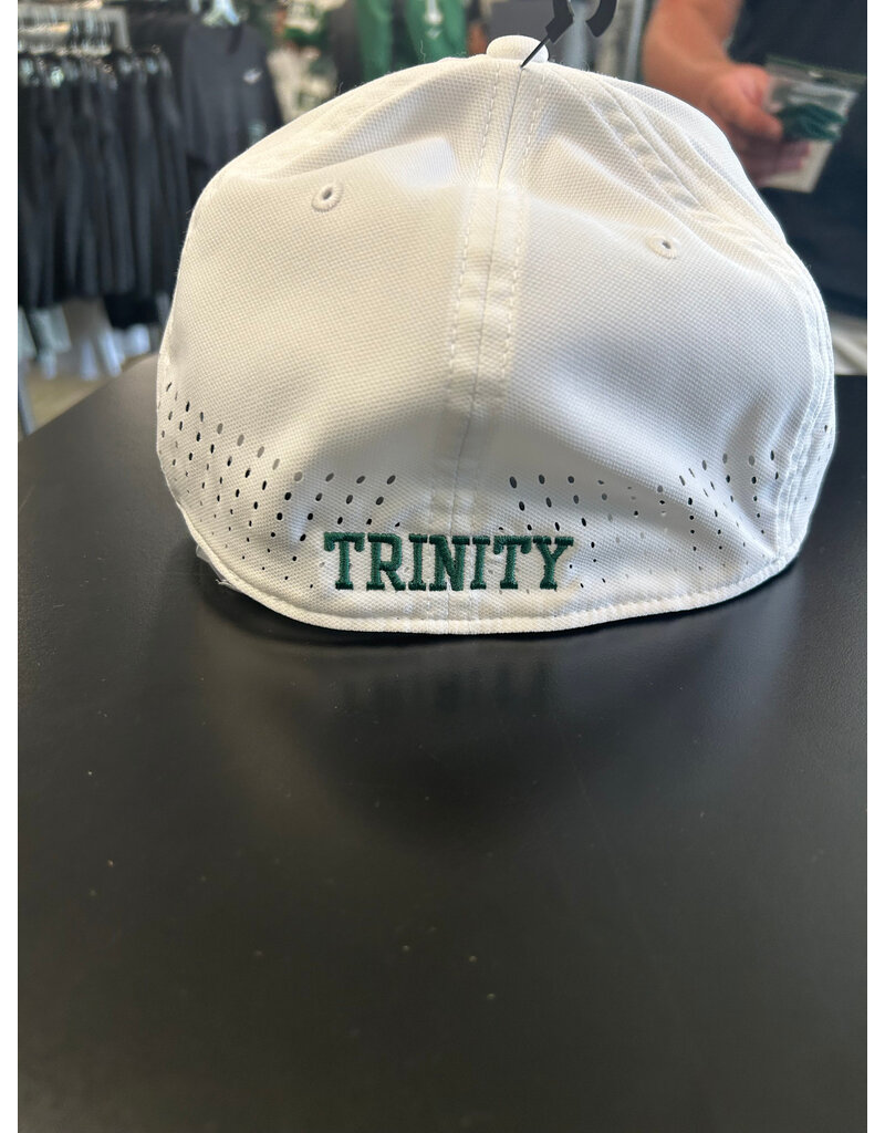 Nike Nike Club Structured Swooshflex White Hat Shamrock Logo