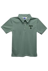 Vive La Fete Youth Green Stripe Polo
