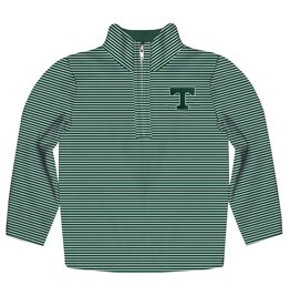 Vive La Fete Preschool Green Stripe 1/4 ZIp