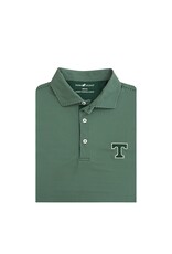 Horn Legend Performance Green & White Polo HL1150