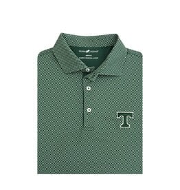 Horn Legend Performance Green & White Polo HL1150