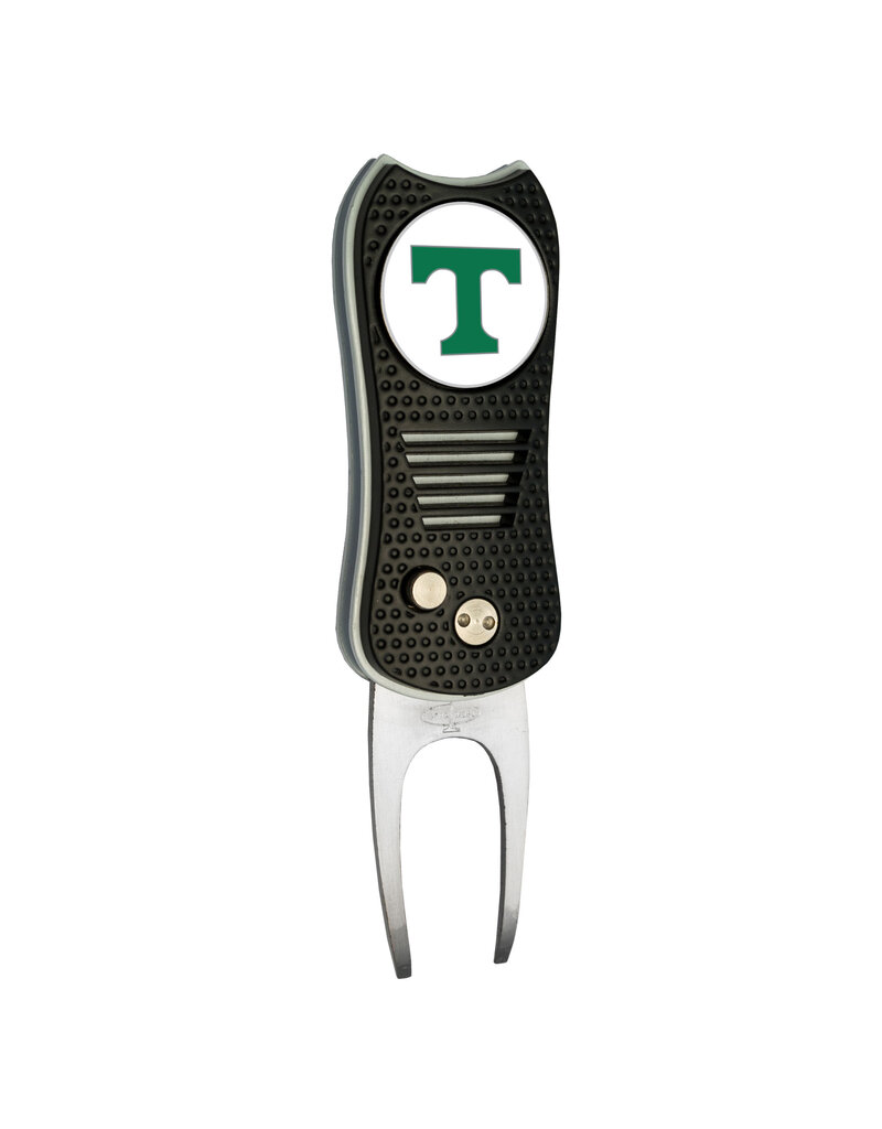 TEAM GOLF Golf Divot Repair with Magnetic Ball Marker Black