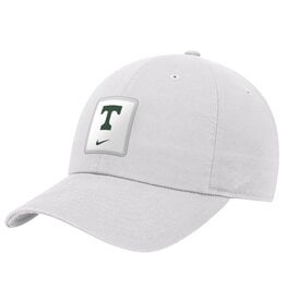 Nike Nike Club Unstructured White Hat PVC Logo