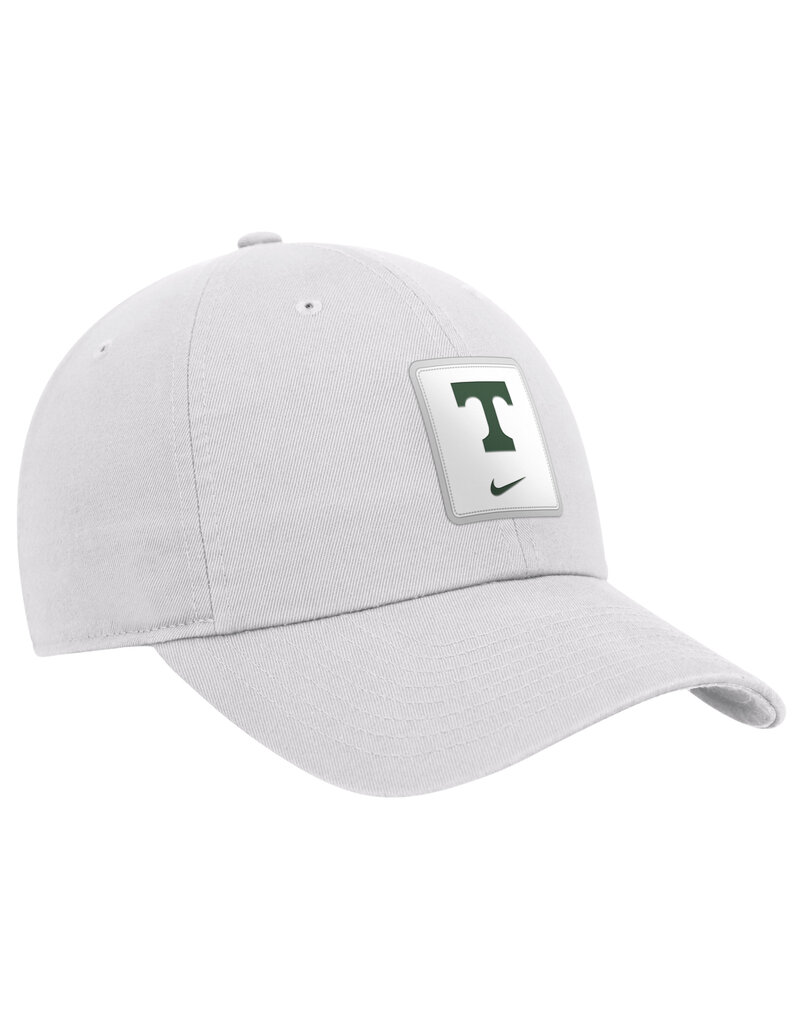 Nike Nike Club Unstructured White Hat PVC Logo