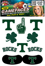 Game Faces Game Faces 10 pack Tattoos/Stickers