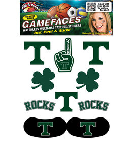 Game Faces Game Faces 10 pack Tattoos/Stickers