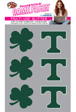 Game Faces Game Faces 6 pack Glitter Tattoos/Stickers