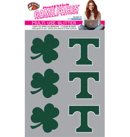 Game Faces Game Faces 6 pack Glitter Tattoos/Stickers