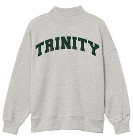 League League Ladies Steel Grey Mock Neck