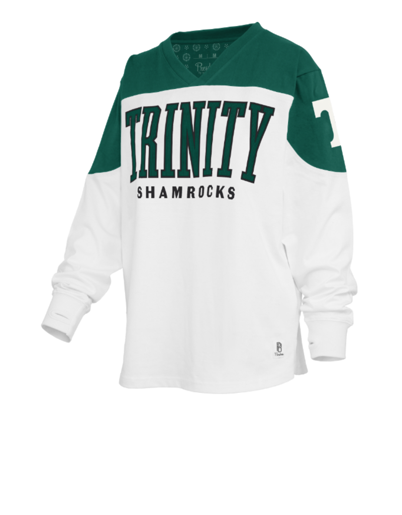 pressbox Pressbox Southlawn Daphne L/S Oversize  Heavy Jersey