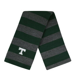 Logo Fit Knit Green/Charcoal Scarf