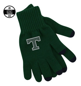 Logo Fit Deluxe Knit Texting Gloves Green