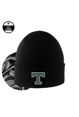 Logo Fit Satin Lined Knit Cuff Monroe Hat Black