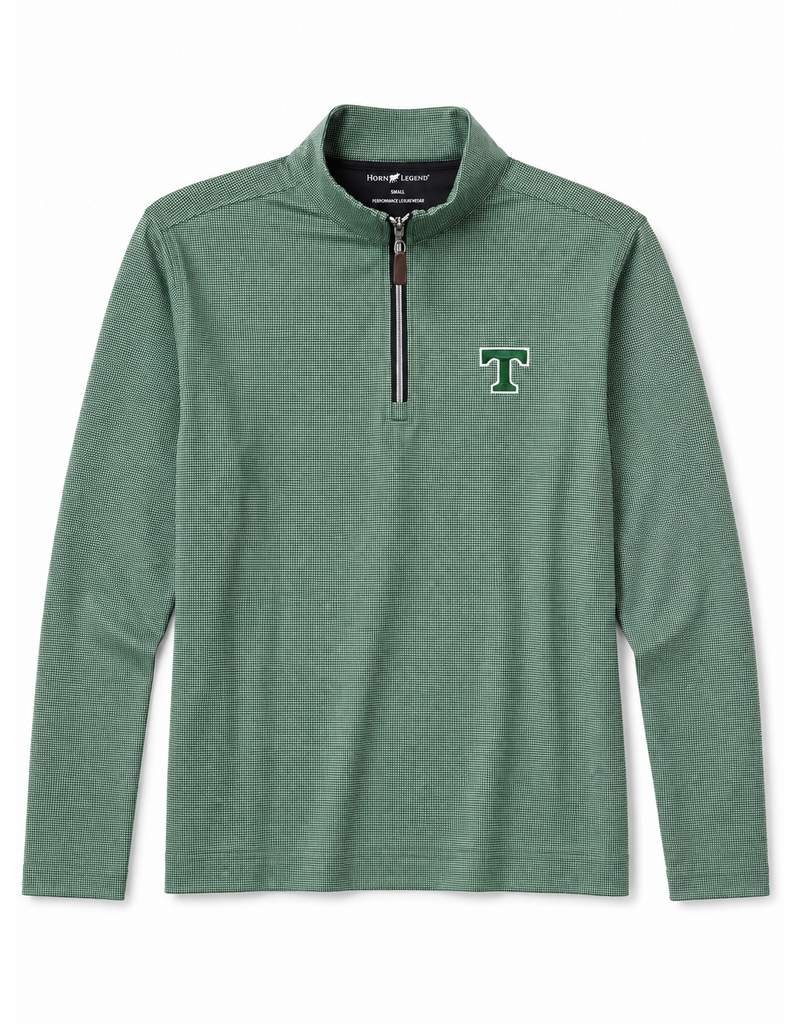 Horn Legend Performance Stretchable Shepherd Green 1/4 Zip Style 1200Q