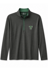 Horn Legend Performance Black Pin Dot Green 1/4 Zip Style HL1009Q