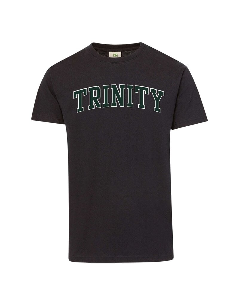 MV Sports Black Trinity Classic Soft Cotton Tee