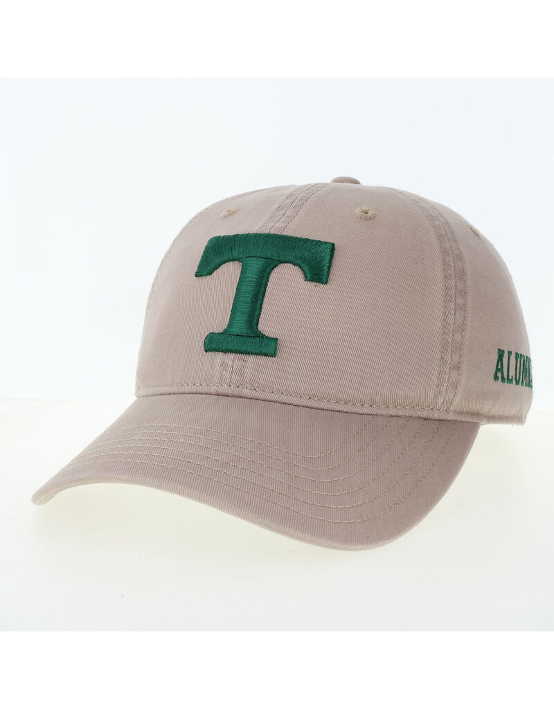 Legacy Athletics Relax Twill Cotton Alumni Power T Hat Khaki