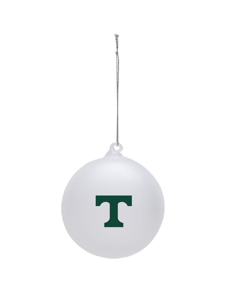 Neil Enterprise Holiday Ornament Hand Blown Glass w/ Power T