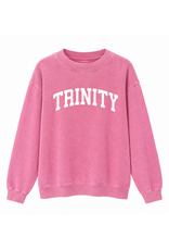 University Girls New Pink Chicka-D Old School Crew