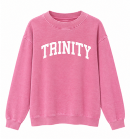 University Girls New Pink Chicka-D Old School Crew