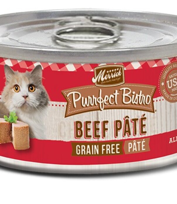 Merrick Canned Cat Beef Pate 3 OZ