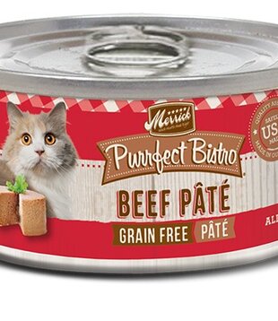 Merrick Canned Cat Beef Pate 5.5 OZ
