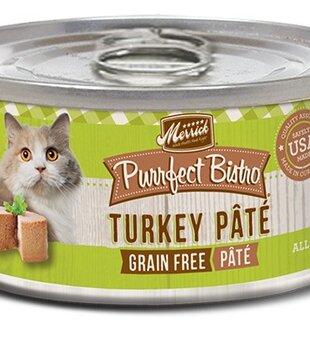 Merrick Canned Cat Turkey Pate 3 OZ