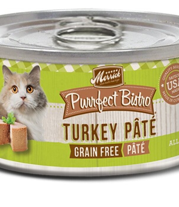 Merrick Canned Cat Turkey Pate 5.5 OZ