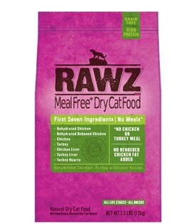Rawz Cat Dry Chicken/Turkey 1.75 Lb