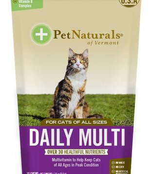 Pet Naturals of Vermont Cat Daily Multi 30 CT