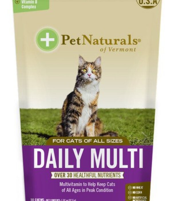 Pet Naturals of Vermont Cat Daily Multi 30CT