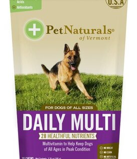 Pet Naturals of Vermont Dog Daily Multi 30 CT