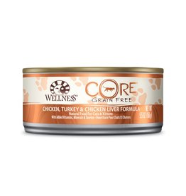 Wellness Canned Cat Core Chicken & Turkey Smooth 5.5 oz