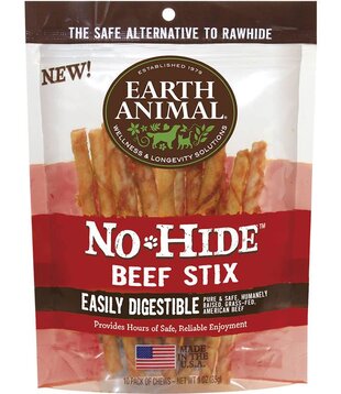 Earth Animal Dog No-Hide Stix 10 Pack