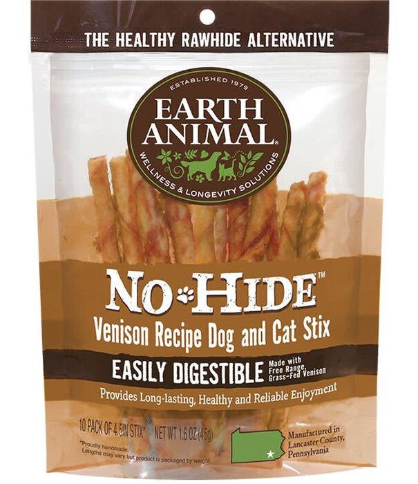 Earth Animal Dog No-Hide Stix 10 Pack