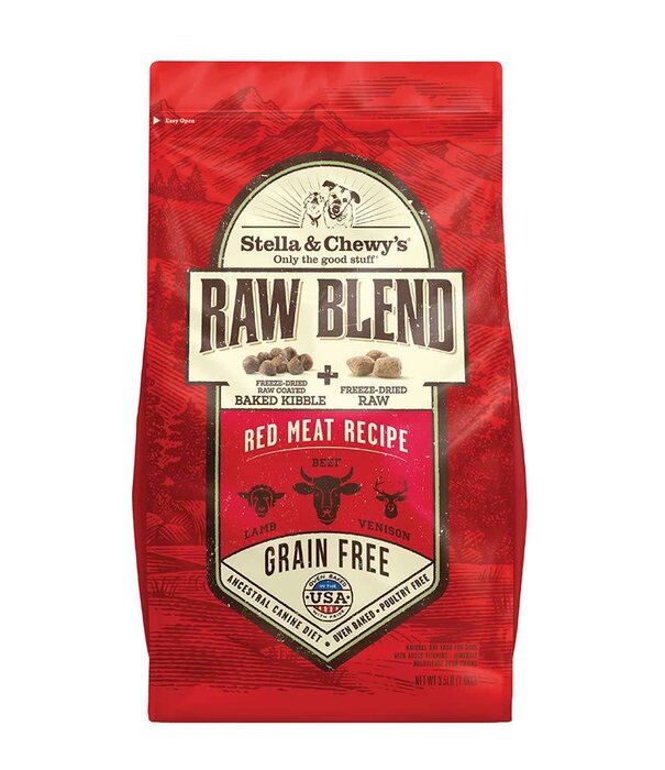 Stella & Chewy's Dry Dog Raw Blend Red Meat 10 lb