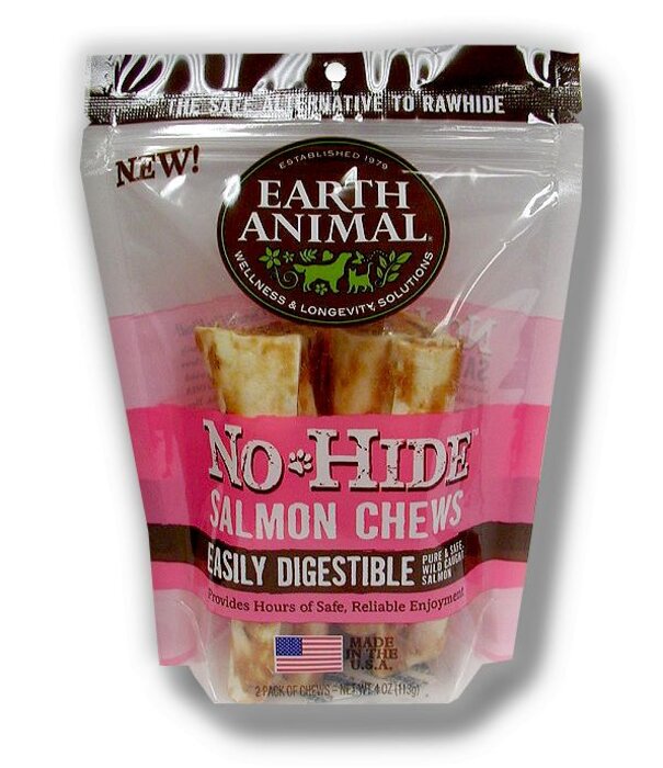 Earth Animal Dog No Hide Chews 4 Inch 2 Pack
